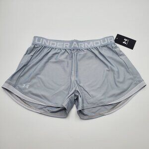 Under Armour UA Play Up 2.0 Women's Shorts Athletic Training Mod Gray Size M NEW